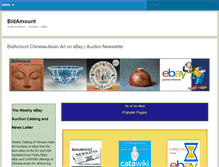 Tablet Screenshot of bidamount.com